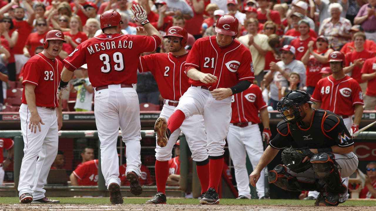 Mesoraco's grand day continues breakout season